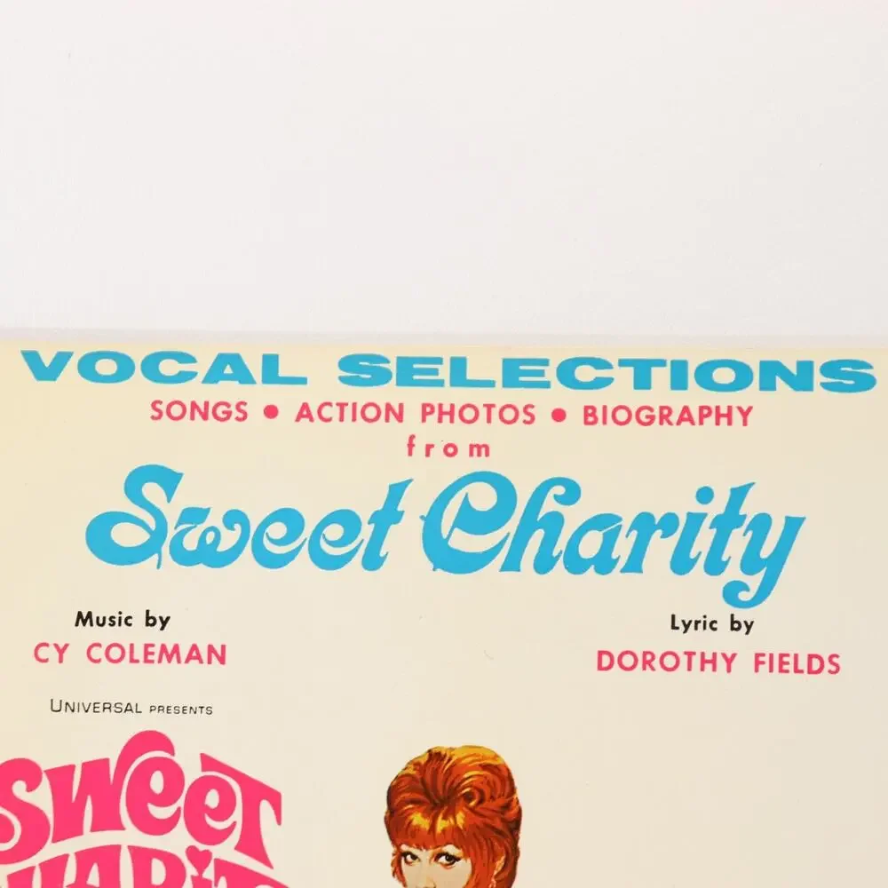 Sweet Charity Shirley MacLaine Musical Vocal Selections Photos Notable